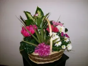 Blooming Garden Basket