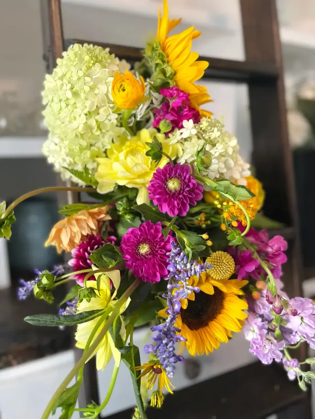 Local Wrapped Bouquet