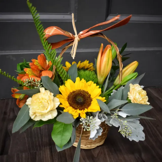 A Tisket a Tasket a Sunny Fall Basket