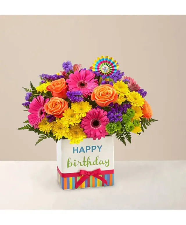 The Birthday Bright Bouquet