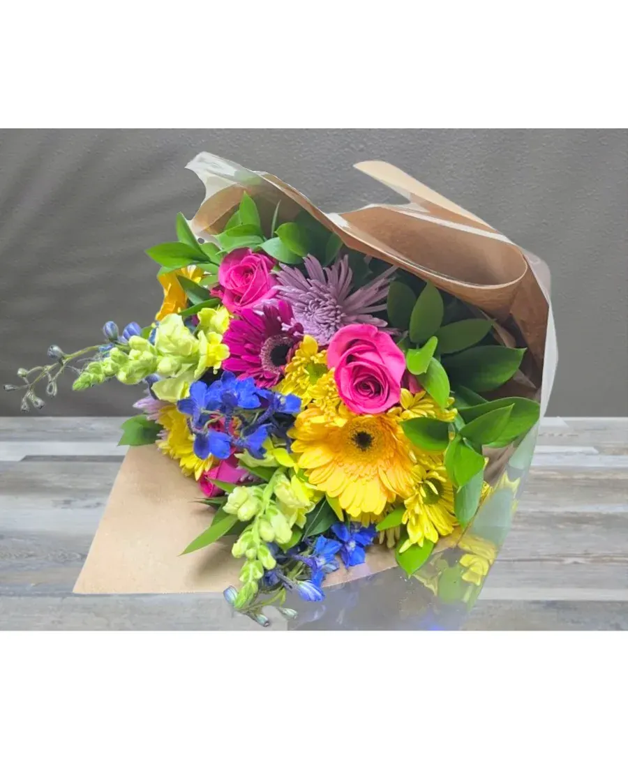 Seasonal Wrapped Flowers