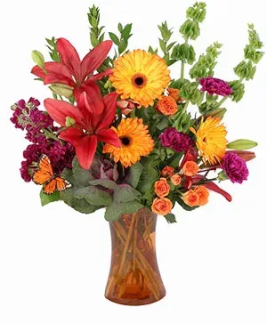 Flaming Lilies