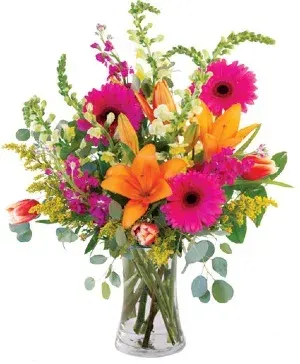 Lively Lilies & Gerberas