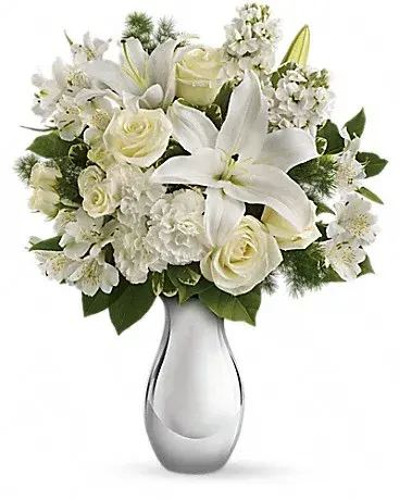 Shimmering White T407-1