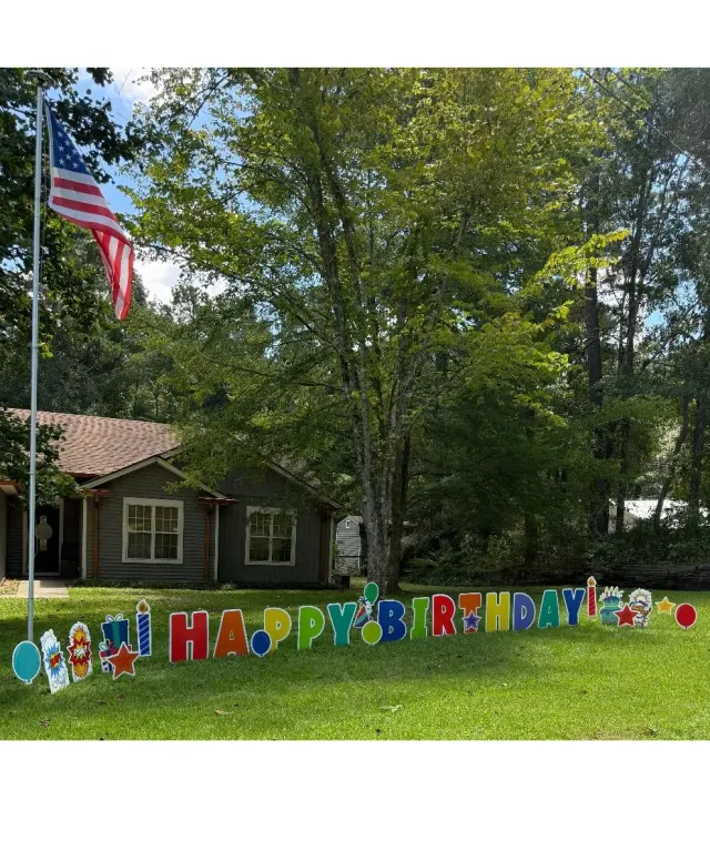 Birthday Blitz Yard Signs
