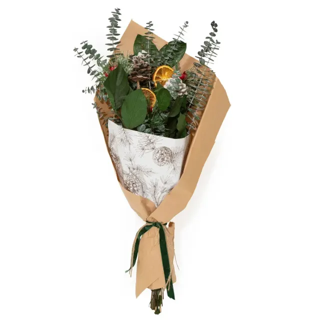 Snowy Woods Bouquet #45