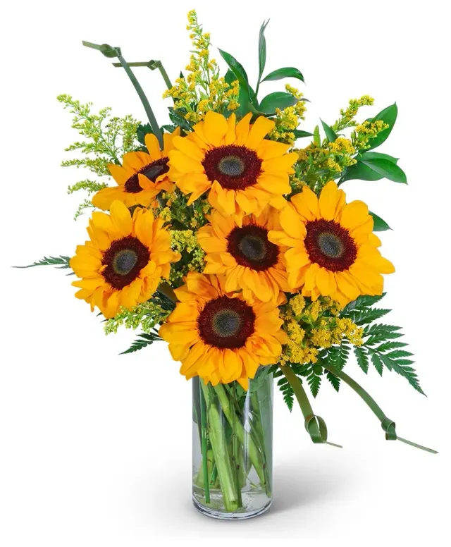 Sunflowers and Love Knots