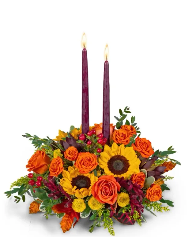 Goldenrod Gathering Centerpiece