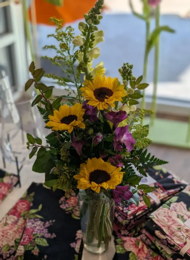 Sunflower Trio