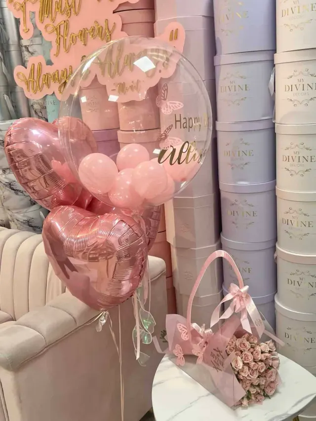 Ramo Divine CarryOn & Juego de Globos