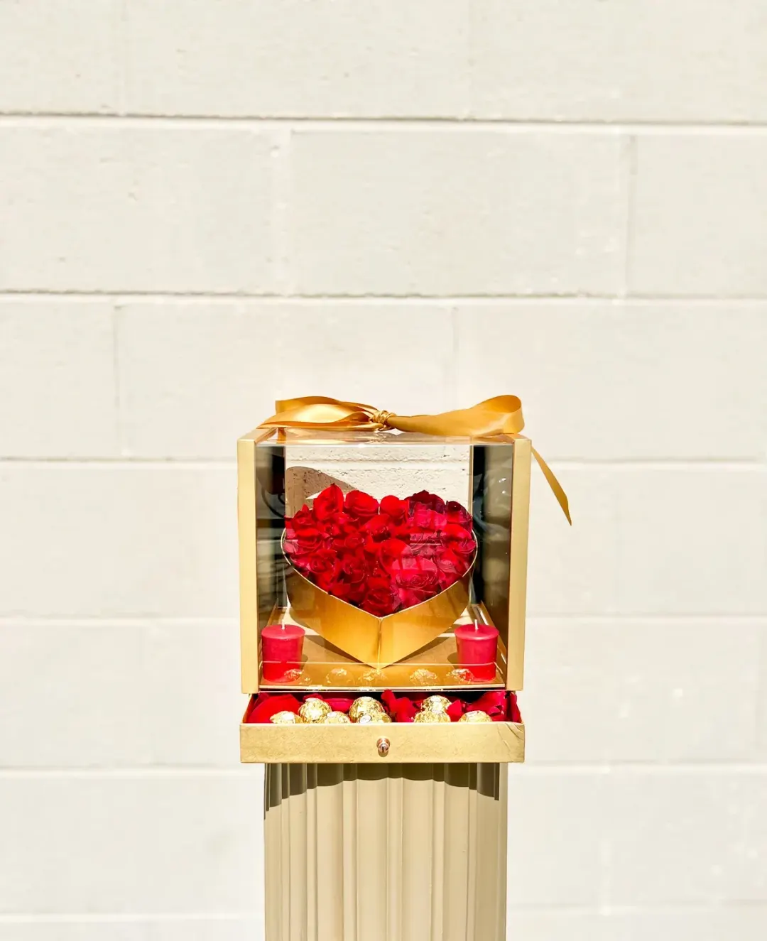 Lover's Romance Rose Box