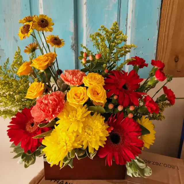 Fall Garden Box