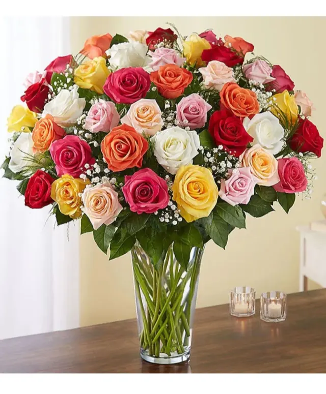3 Dozen Assorted Roses