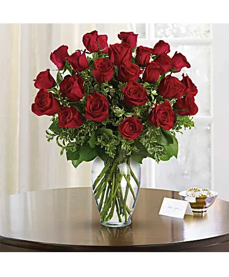 2 Dozen Red Roses