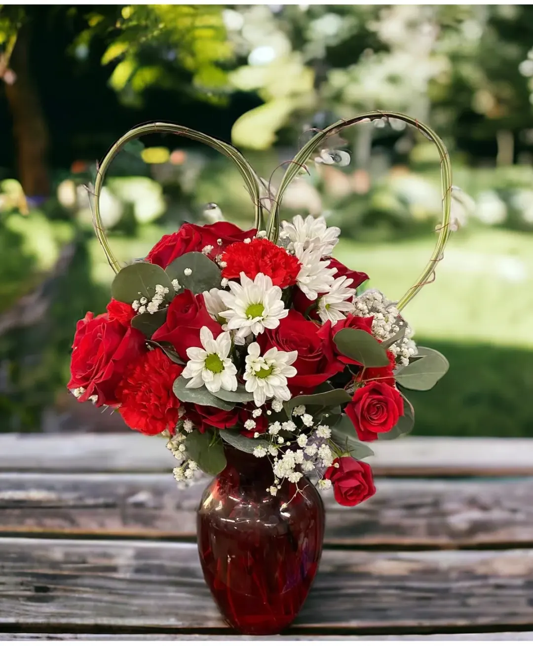 Romantic Ruby Roses