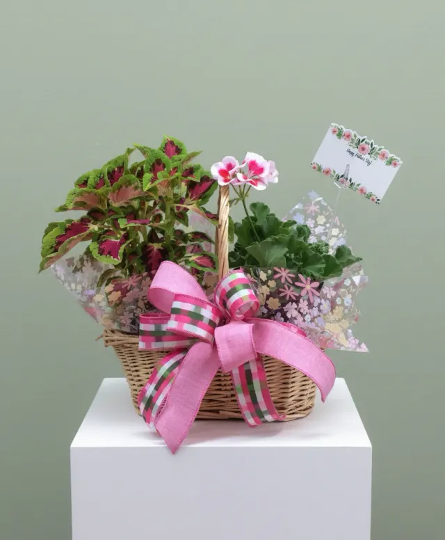 Flowering Garden Basket