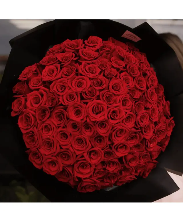 Say It With Love Bouquet-100 Roses