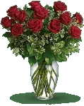 Rose Elegence Red Long Stem