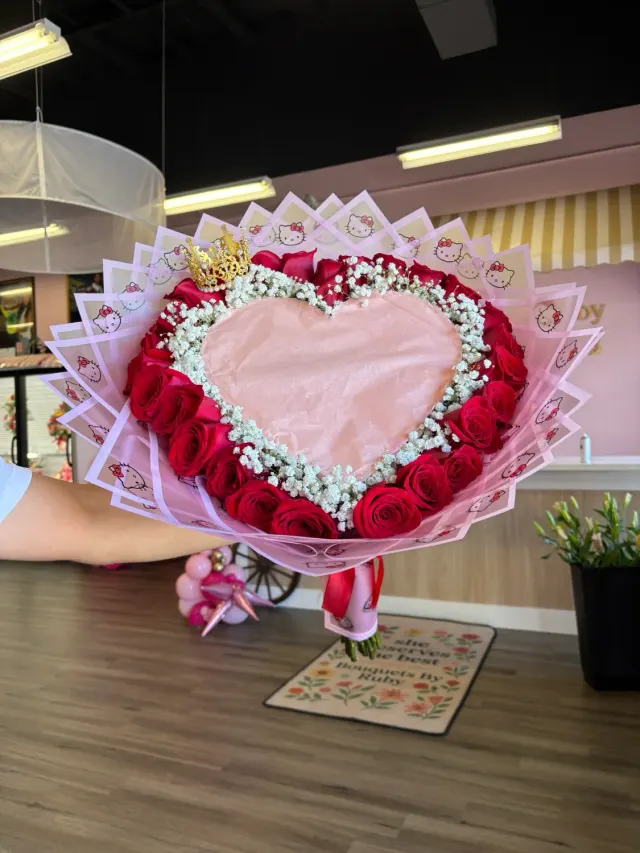 Large Burning Bouquet