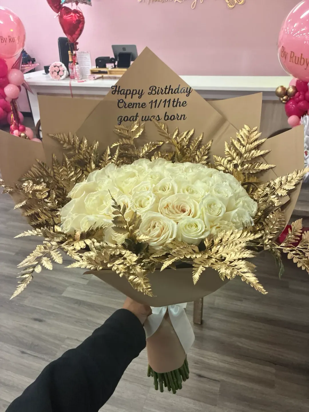 For My Princess — 50 White Roses