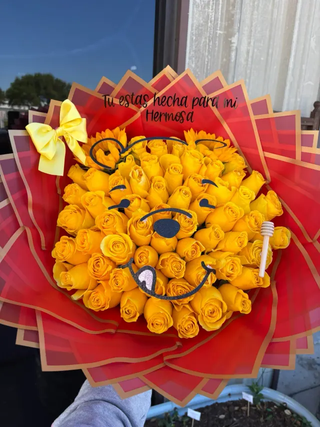 50 Roses Winnie the Pooh