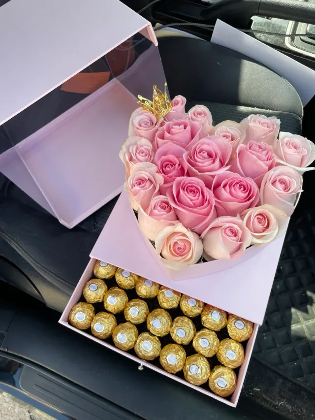 Pink Luxury Chocolate Box
